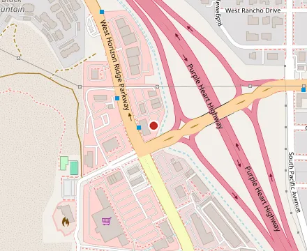 Map showing The Sushi