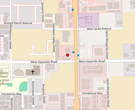 Map showing Le Sorelle Restaurant & Bar