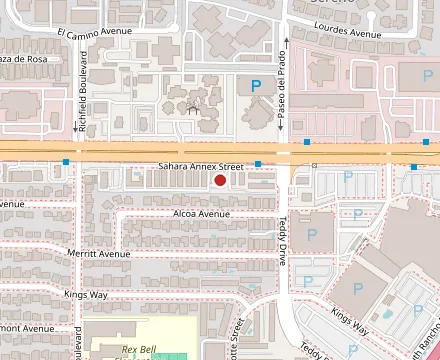 Map showing Biwon Korean BBQ & Sushi Restaurant