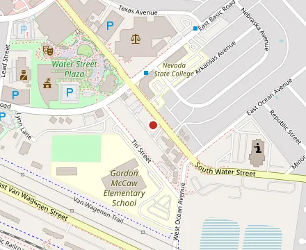 Map showing Azzurra Cucina Italiana