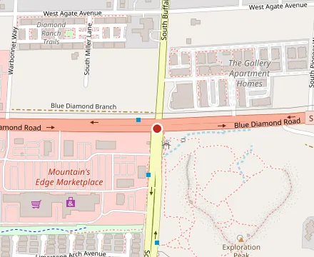 Map showing Bluebei Sushi & Grill