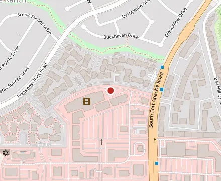 Map showing Hanabi Sushi and Rolls