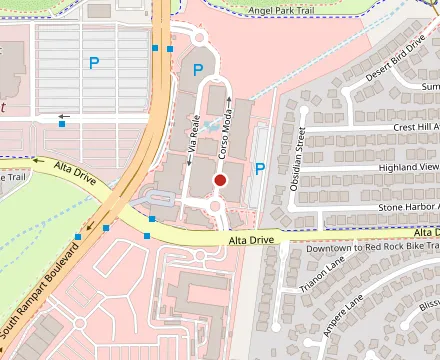 Map showing Al Solito Posto