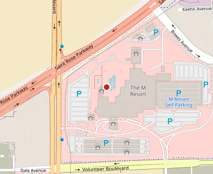 Map showing Anthony's Prime Steak & Seafood