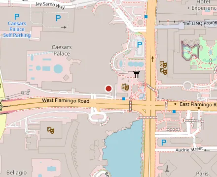 Map showing Restaurant Guy Savoy