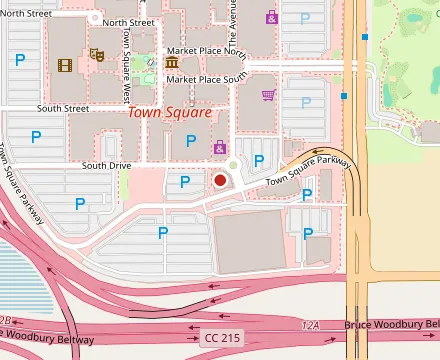 Map showing Flecha Cantina