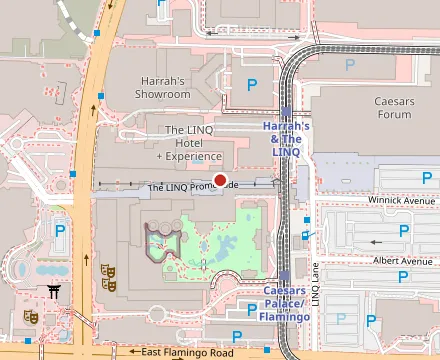 Map showing Favorite Bistro