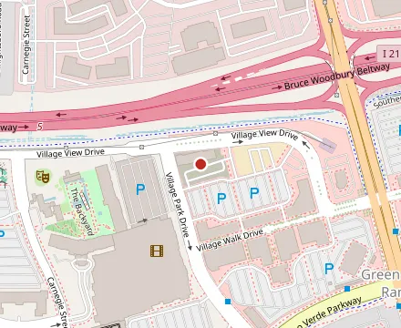 Map showing Ruby's Shake Shop