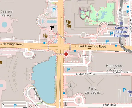 Map showing Ole Red