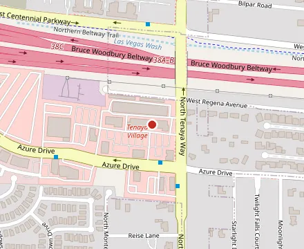 Map showing Rebellion Pizza (Azure)