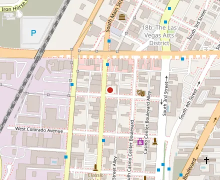 Map showing Esther's Kitchen