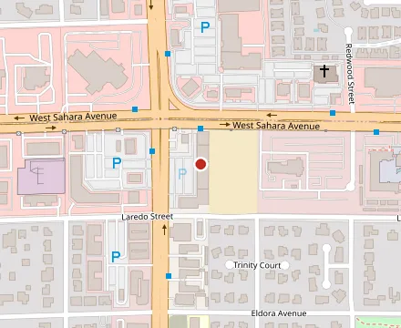 Map showing Cheba Hut Toasted Subs