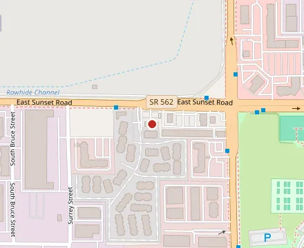 Map showing Pizza Company