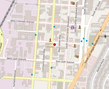 Map showing Bar Boheme