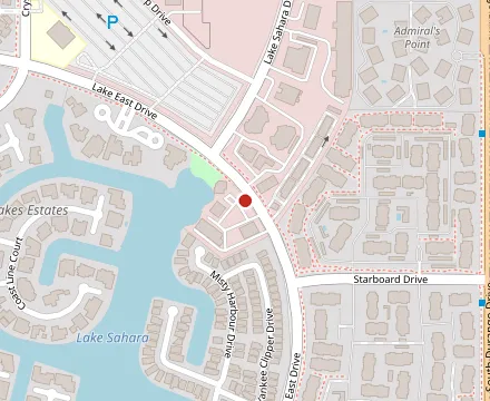 Map showing Baby Birds Cafe