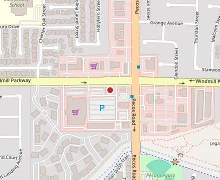 Map showing Enjoy Thai Cafe