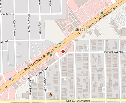 Map showing Tacos Y Hot Dogs Sonora