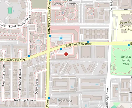Map showing Tacos Los Toritos