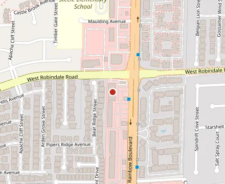 Map showing The Corner Korean Street Food