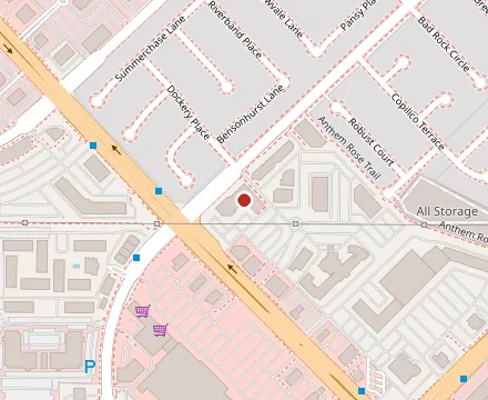 Map showing The Beach House