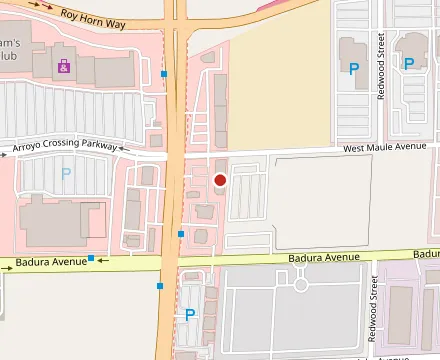 Map showing Crab N Spice - Rainbow Blvd Las Vegas