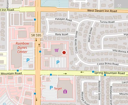 Map showing BBQ Garden