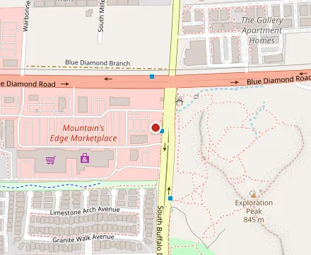 Map showing Chalong Thai Street Kitchen