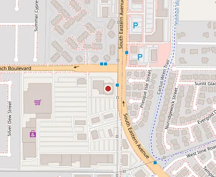 Map showing Noodle Master