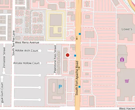 Map showing The Magic Noodle