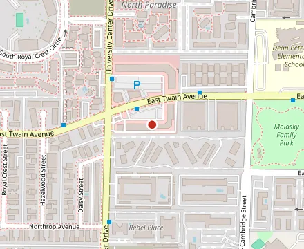 Map showing Fideua