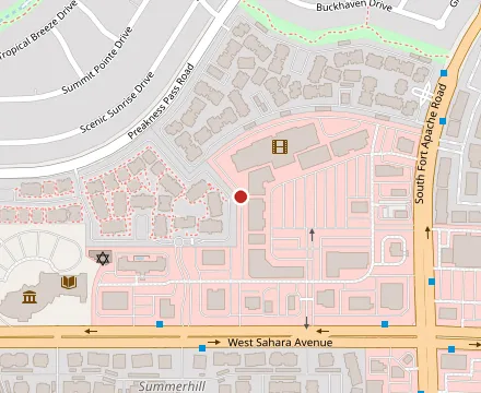 Map showing Cap’t Loui - Summerlin