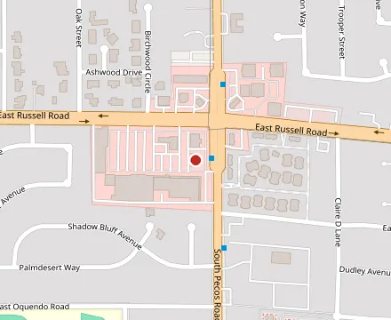 Map showing San Francisco Bay Restaurant