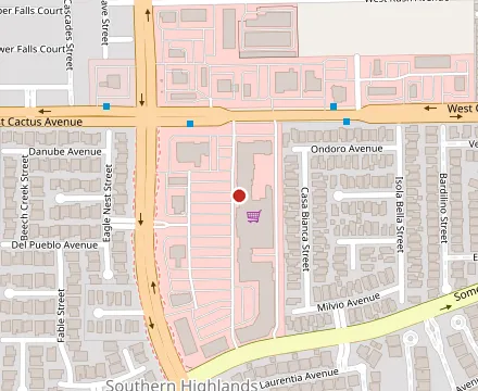 Map showing Mama Bird