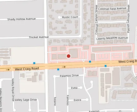 Map showing Pho Corner