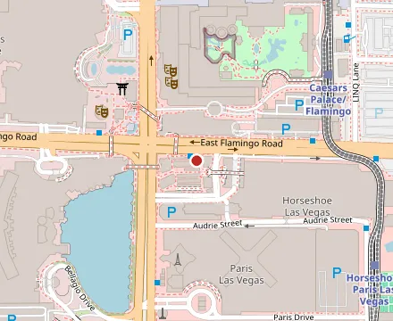 Map showing Duck Donuts