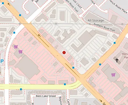 Map showing Pinkbox Doughnuts
