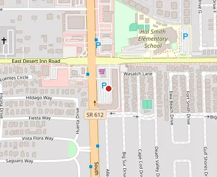 Map showing Boss Daddy’s