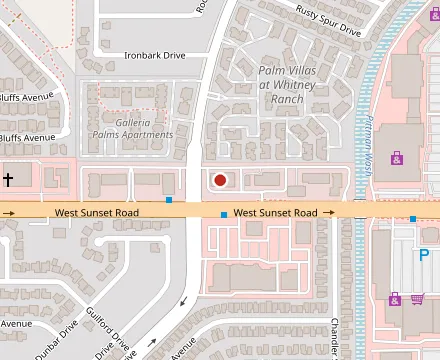 Map showing Las Pupusas Restaurant