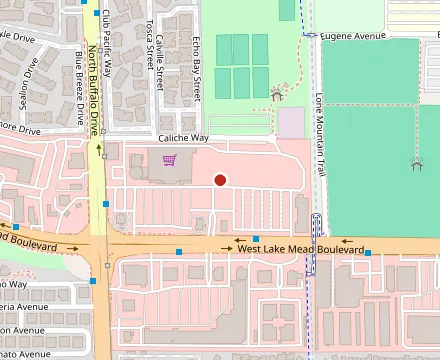 Map showing Windy City Beefs-N-Dogs
