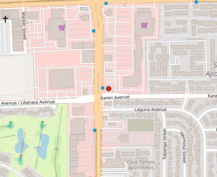Map showing Carlito's Cuban Food