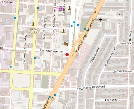 Map showing Southern Style Eatery