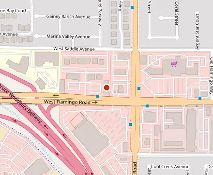 Map showing SmokinT's BBQ & Bar
