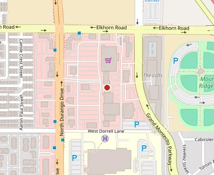 Map showing MOOYAH Burgers, Fries & Shakes