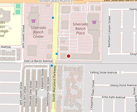 Map showing FULL HOUSE BBQ