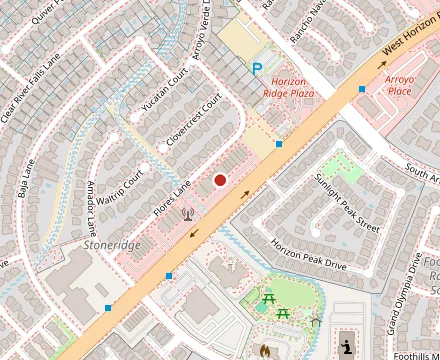 Map showing Anthony’s Pizza & Deli