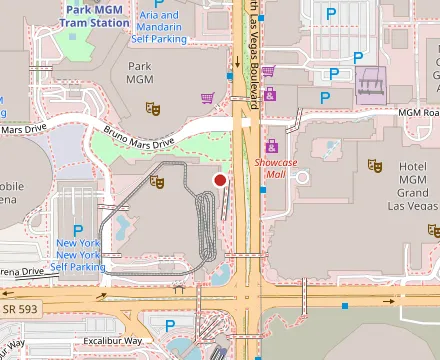Map showing Tom's Watch Bar