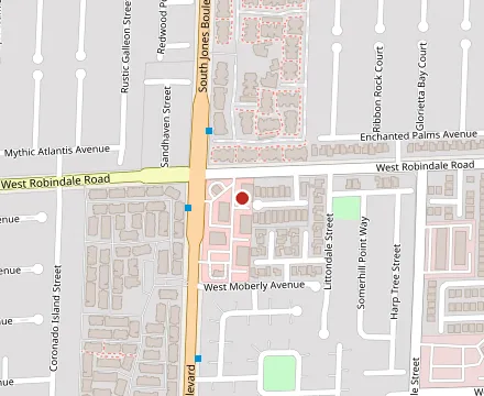 Map showing Tina's Filipino Cuisine