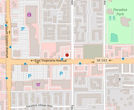 Map showing Havana Express Cuban Kitchen & Bakery