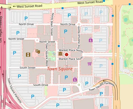 Map showing Brio Italian Grille
