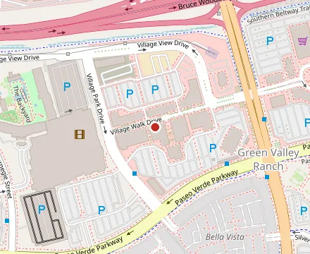 Map showing Balboa Pizza